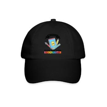 Kindergartenanfang Kindergarten Kindergartenkind G - Baseballkappe - Schwarz/Schwarz - Vorne