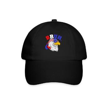 Bruh 4. Juli Eagle Kids Tacky 4. Juli EagleBruh 4. - Baseballkappe - Schwarz/Schwarz - Vorne