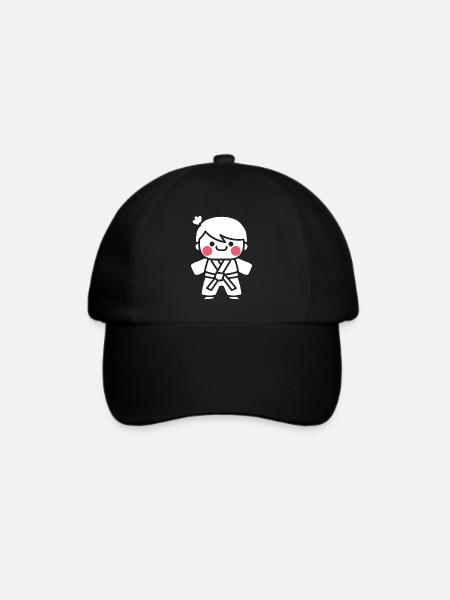 Jiu Jitsu - Baseballkappe - Schwarz/Schwarz