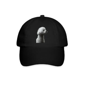 Bichon Frisé - Baseballkappe - Schwarz/Schwarz - Vorne