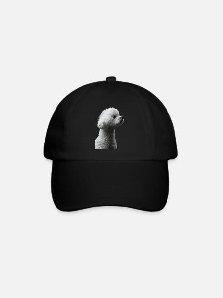 Bichon Frisé - Baseballkappe - Schwarz/Schwarz