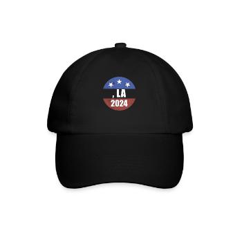 Comma La Kamala 2024 Button Damen Comma La - Baseballkappe - Schwarz/Schwarz - Vorne