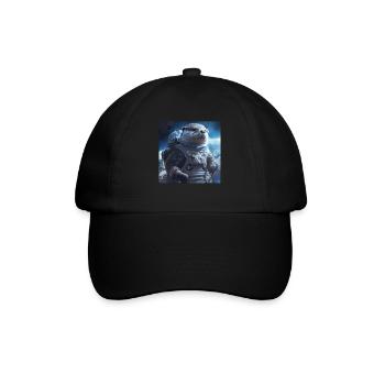 Otter - Baseballkappe - Schwarz/Schwarz - Vorne