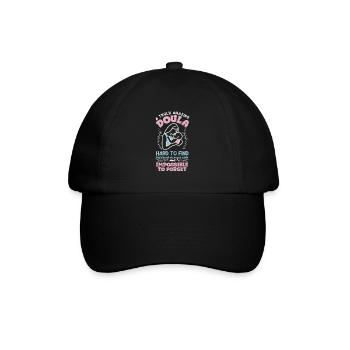 Doula Geschenk Doula Doulas - Baseballkappe - Schwarz/Schwarz - Vorne