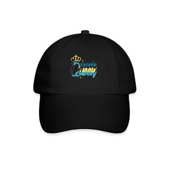 Bahamas Karibik Insel Atlantik Sommer Geschenk - Baseballkappe - Schwarz/Schwarz - Vorne