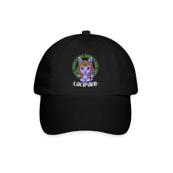 Hieroglyphen Luukpurr-Mythologie - Baseballkappe - Schwarz/Schwarz - Vorne