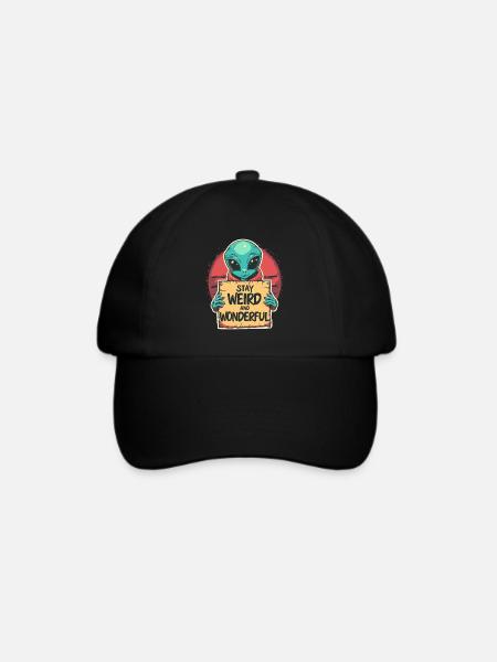 WUNDERBAR - Baseballkappe - Schwarz/Schwarz