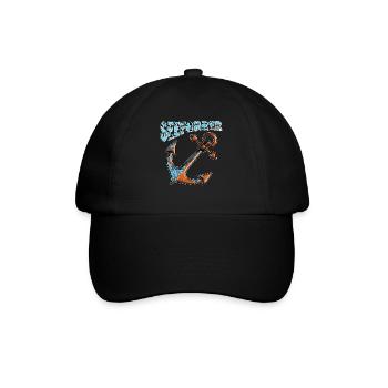 SCHIFFANKER SEEFAHRER - Baseballkappe - Schwarz/Schwarz - Vorne