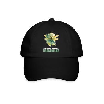 Libellen Libelle - Baseballkappe - Schwarz/Schwarz - Vorne