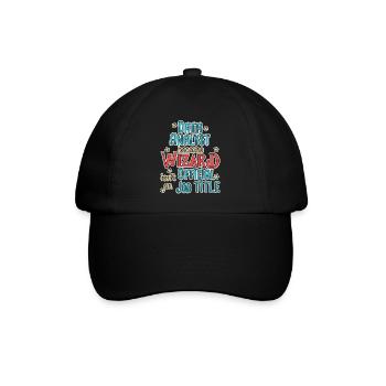 Data Analyst Wizard - Baseballkappe - Schwarz/Schwarz - Vorne