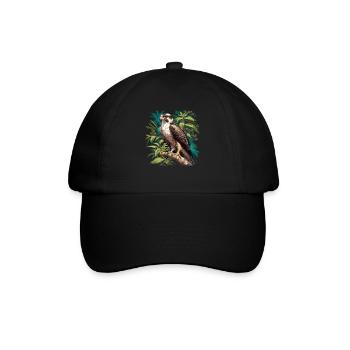 Falken Falke - Baseballkappe - Schwarz/Schwarz - Vorne