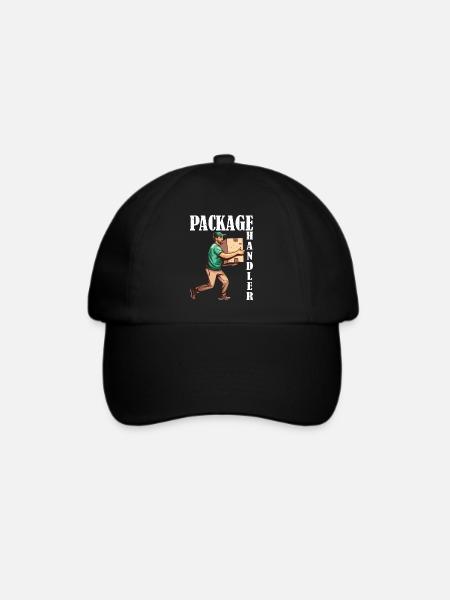 Package Handler 6 - Baseballkappe - Schwarz/Schwarz