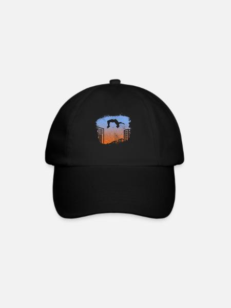 Backflip - Baseballkappe - Schwarz/Schwarz