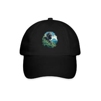 Gorillas Gorilla - Baseballkappe - Schwarz/Schwarz - Vorne