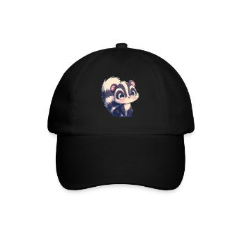Stinktiere Stinktier - Baseballkappe - Schwarz/Schwarz - Vorne