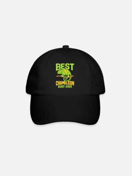 Chameleon Gifts - Baseballkappe - Schwarz/Schwarz