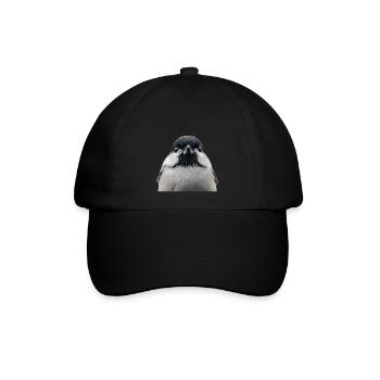 Meise - Baseballkappe - Schwarz/Schwarz - Vorne