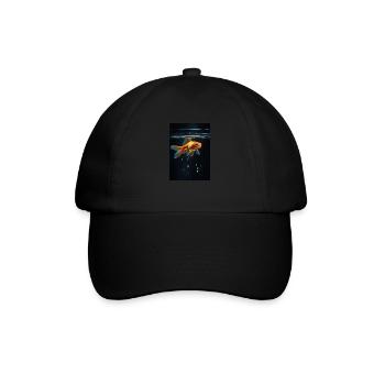 Goldfische Goldfisch - Baseballkappe - Schwarz/Schwarz - Vorne