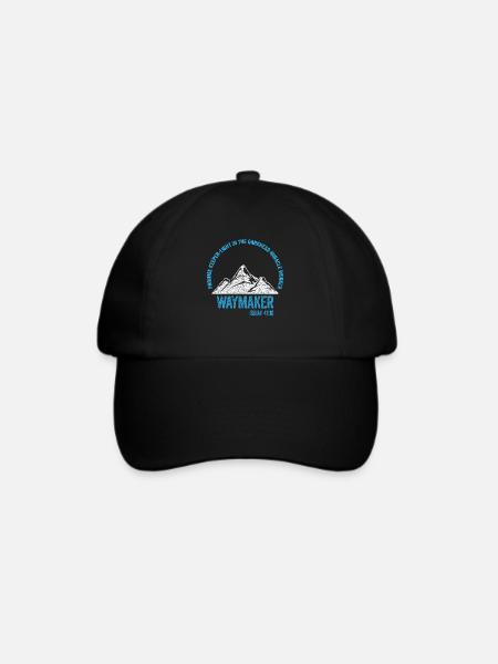 Wegweiser, Versprechenshüter, Wundertäter - Baseballkappe - Schwarz/Schwarz