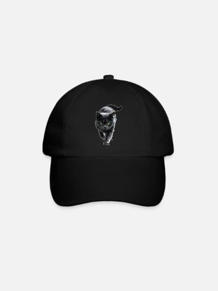 Britisch Kurzhaar - Baseballkappe - Schwarz/Schwarz