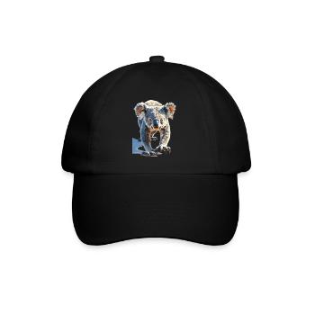 Koala - Baseballkappe - Schwarz/Schwarz - Vorne