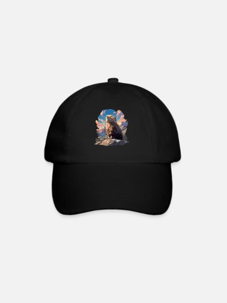 Lemminge Lemming - Baseballkappe - Schwarz/Schwarz