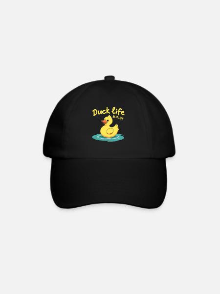 Nutztier-enten-enthusiasten Hinterhof-enten - Baseballkappe - Schwarz/Schwarz