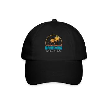 Bahamas - Baseballkappe - Schwarz/Schwarz - Vorne