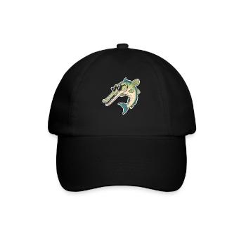 Gar - Baseballkappe - Schwarz/Schwarz - Vorne