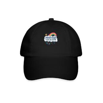 Moister Than An Oyster Damen Erwachsene Vulgär Rau - Baseballkappe - Schwarz/Schwarz - Vorne