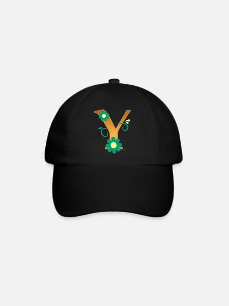 Y - Baseballkappe - Schwarz/Schwarz