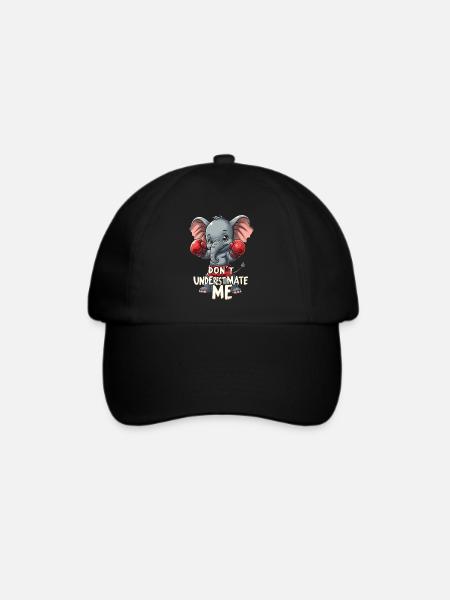 Muay Thai Boxen - Baseballkappe - Schwarz/Schwarz