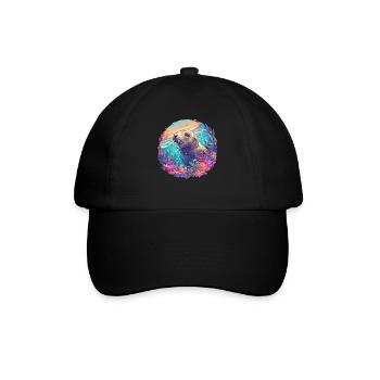 Seelöwen Seelöwe - Baseballkappe - Schwarz/Schwarz - Vorne