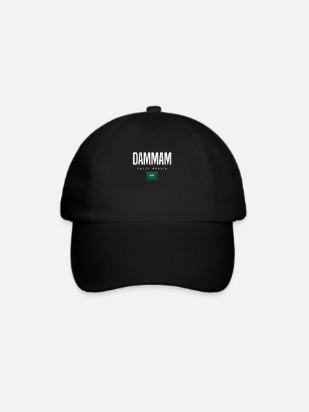 Dammam Saudi-Arabien - Baseballkappe - Schwarz/Schwarz