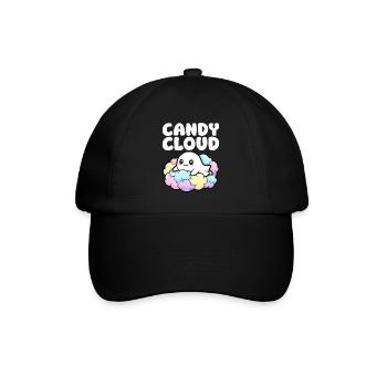 CANDY CLOUD - GEIST HALLOWEEN - Baseballkappe - Schwarz/Schwarz - Vorne