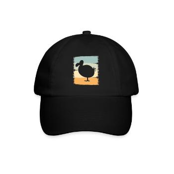 Dodo - Baseballkappe - Schwarz/Schwarz - Vorne