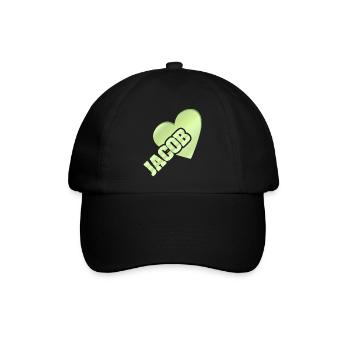 Gold Jacob - Baseballkappe - Schwarz/Schwarz - Vorne