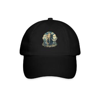 Mammuts Mammut - Baseballkappe - Schwarz/Schwarz - Vorne