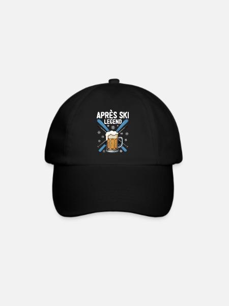 Après Ski Legend - Baseballkappe - Schwarz/Schwarz