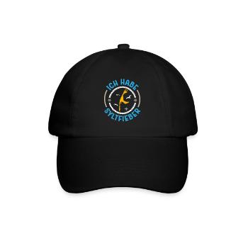Nordsee Urlaub HABE SYLT FIEBER Lustiges - Baseballkappe - Schwarz/Schwarz - Vorne