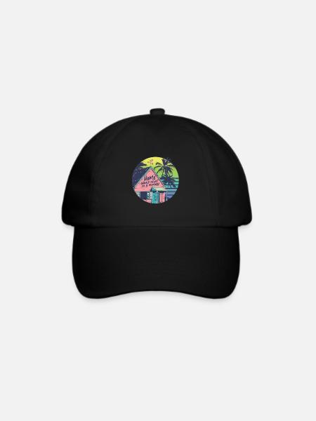 Menschlichkeit Equality - Baseballkappe - Schwarz/Schwarz
