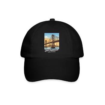 San Francisco - Baseballkappe - Schwarz/Schwarz - Vorne