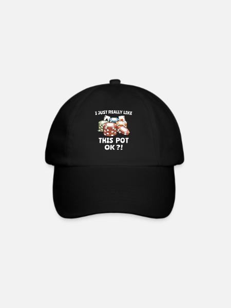 Poker Pokerspieler - Baseballkappe - Schwarz/Schwarz