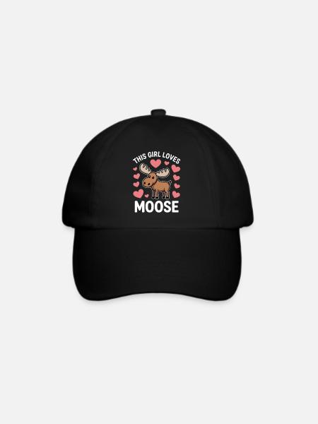 Elch Sprüche Elche Lustiges Elch Geschenk - Baseballkappe - Schwarz/Schwarz