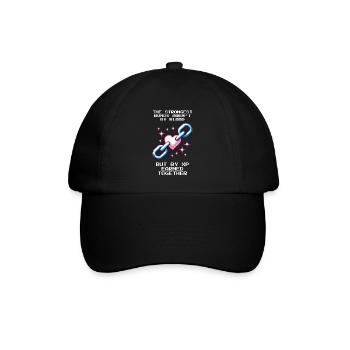 Stärkste Bande: XP statt Blut | Patchworkfamilie - Baseballkappe - Schwarz/Schwarz - Vorne