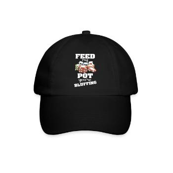 Poker Pokerspieler - Baseballkappe - Schwarz/Schwarz - Vorne