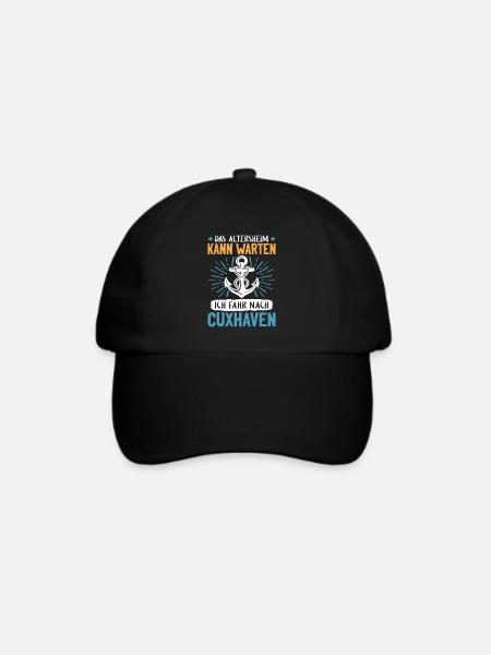 Opa ALTERSHEIM KANN WARTEN ICH FAHR NACH - Baseballkappe - Schwarz/Schwarz
