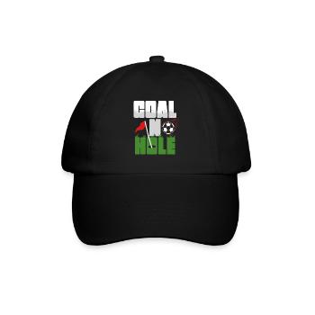 Footgolf Fußballgolf Goal In Hole - Baseballkappe - Schwarz/Schwarz - Vorne