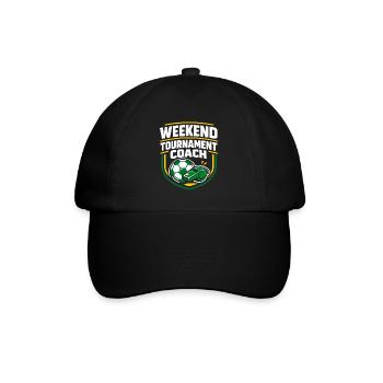 Fußballtraining Jugend-sport-trainer - Baseballkappe - Schwarz/Schwarz - Vorne