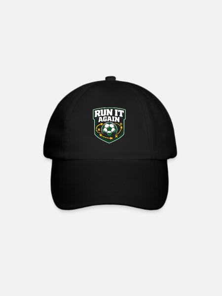 Fußballtraining Jugend-sport-trainer - Baseballkappe - Schwarz/Schwarz